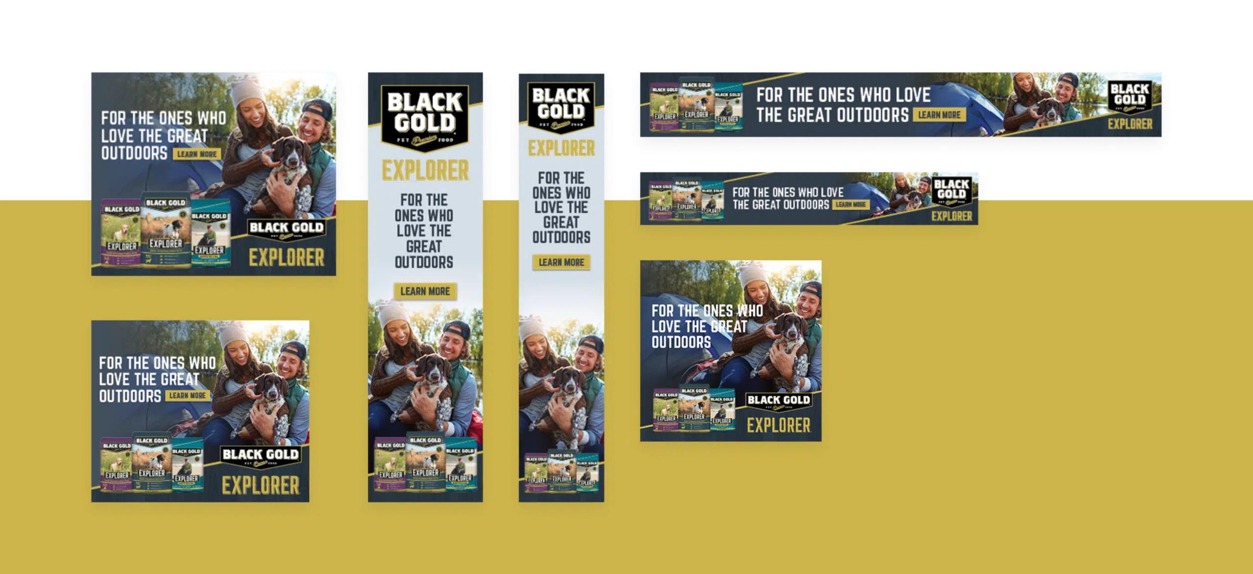 Black Gold Explorer Case Study Ads