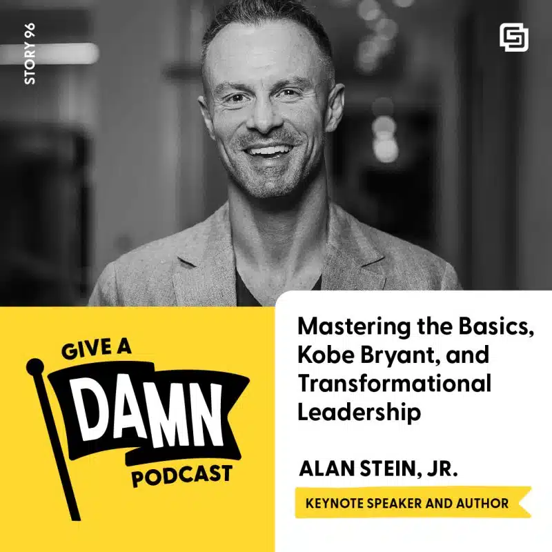 Alan Stein Jr. joins host Justin Ricklefs on the Gave a Damn podcast.