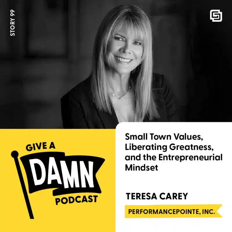 Teresa Carey on the Give a Damn podcast